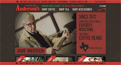 Desktop Screenshot of andersonscoffee.com